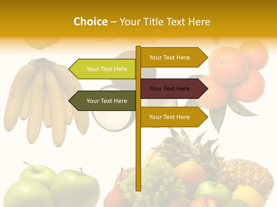 Diet For Diabetes PowerPoint Template