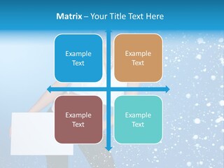 Blonde Human Dreaming PowerPoint Template