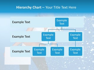 Blonde Human Dreaming PowerPoint Template