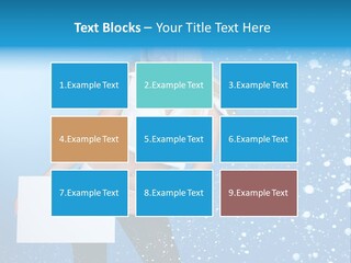 Blonde Human Dreaming PowerPoint Template