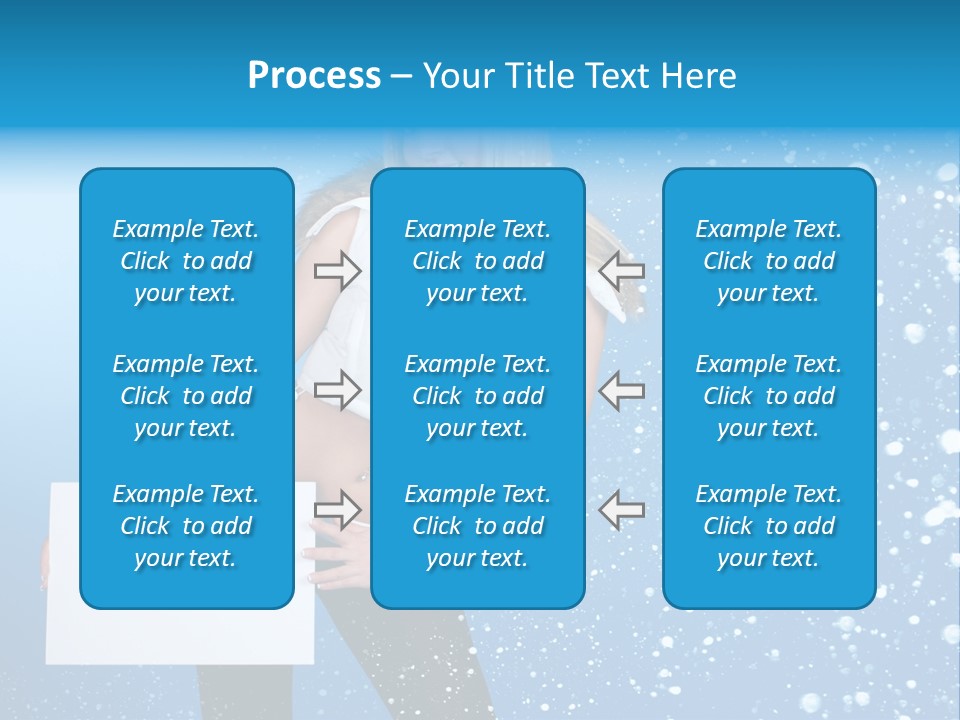 Blonde Human Dreaming PowerPoint Template