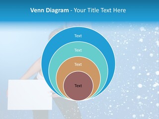 Blonde Human Dreaming PowerPoint Template