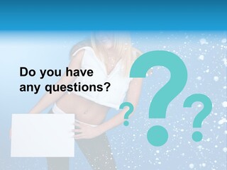 Blonde Human Dreaming PowerPoint Template