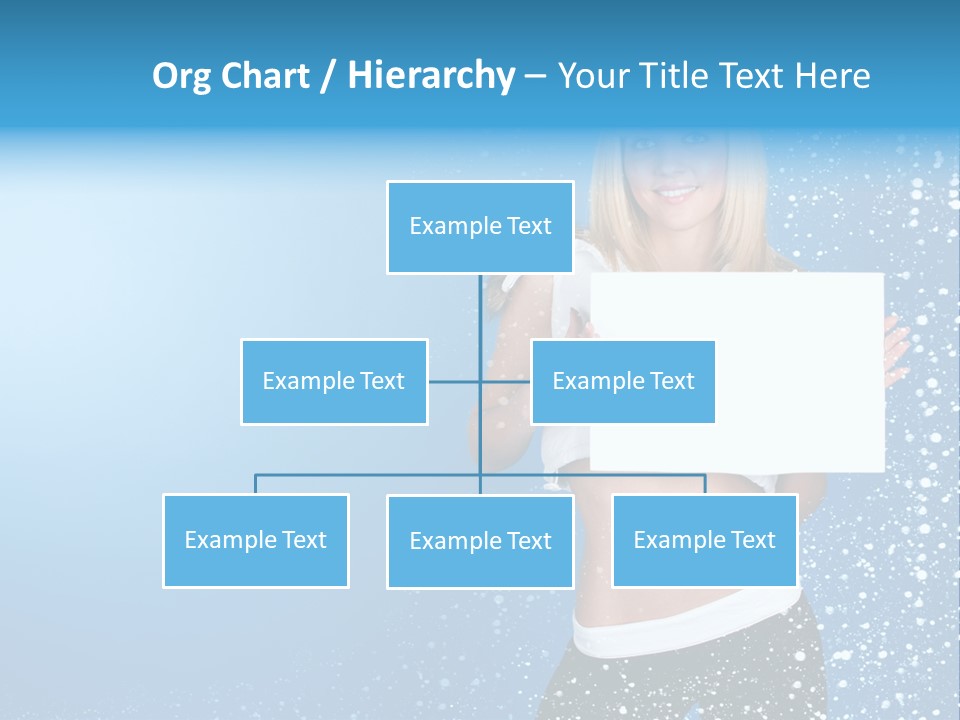 Flake Beautiful Placard PowerPoint Template