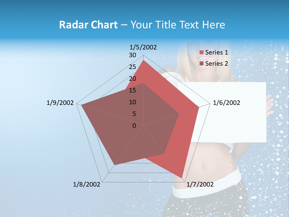 Flake Beautiful Placard PowerPoint Template