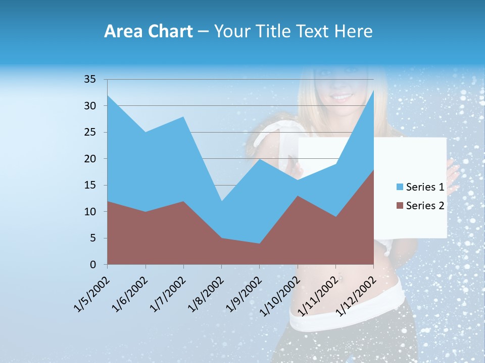 Flake Beautiful Placard PowerPoint Template