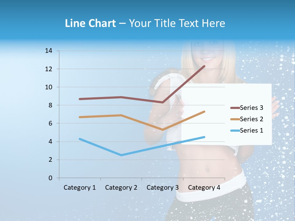 Flake Beautiful Placard PowerPoint Template