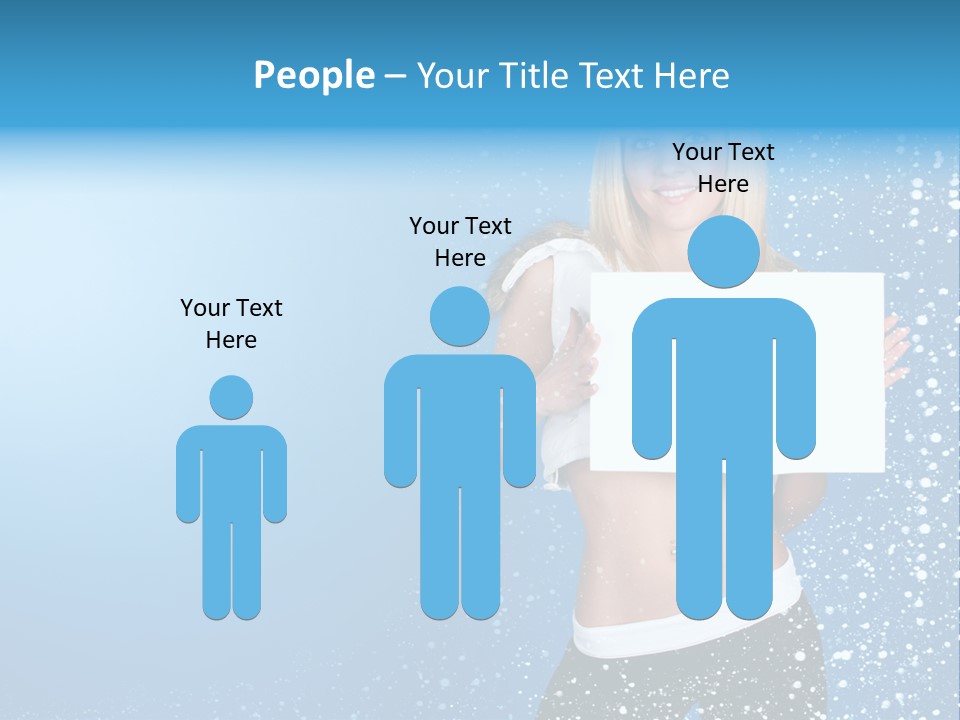 Flake Beautiful Placard PowerPoint Template