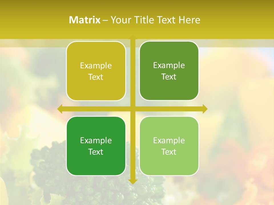 Healthy Meal Appetizer PowerPoint Template