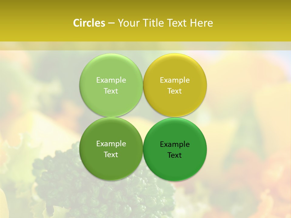 Healthy Meal Appetizer PowerPoint Template