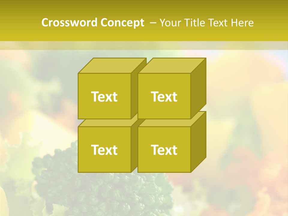 Healthy Meal Appetizer PowerPoint Template
