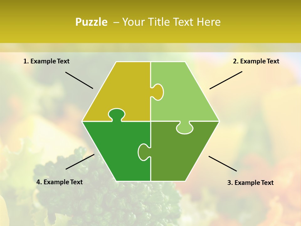 Healthy Meal Appetizer PowerPoint Template