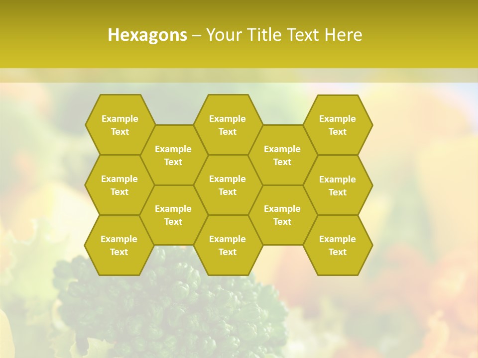 Healthy Meal Appetizer PowerPoint Template