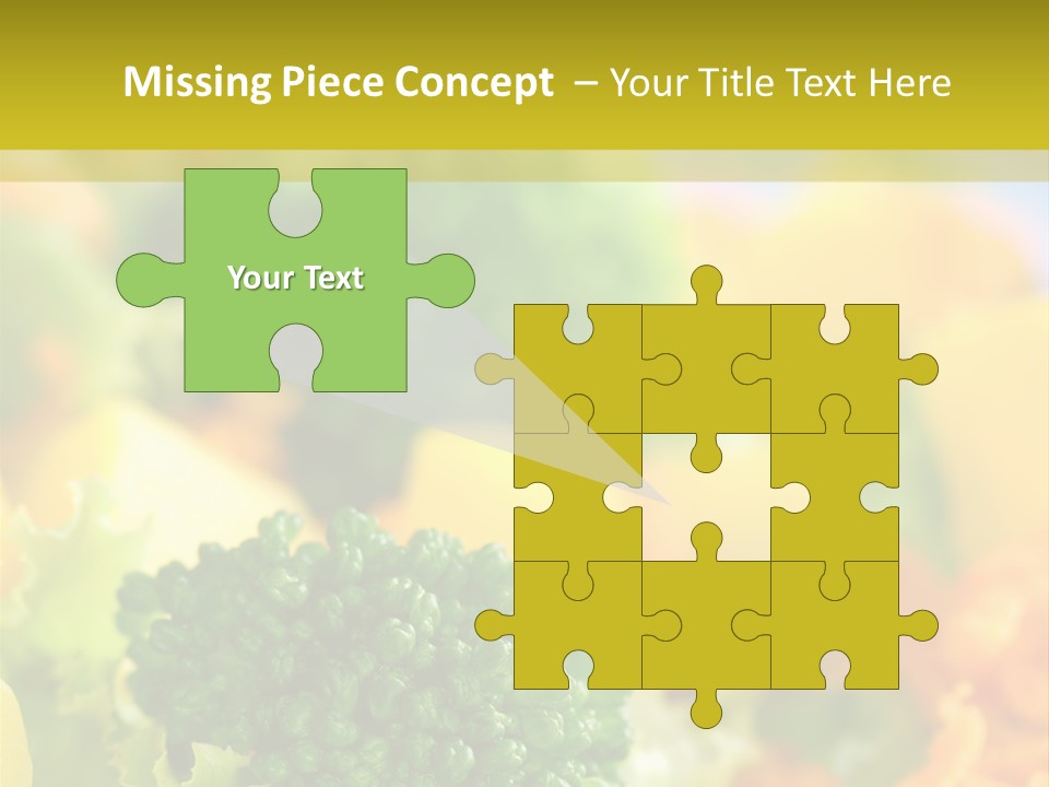 Healthy Meal Appetizer PowerPoint Template