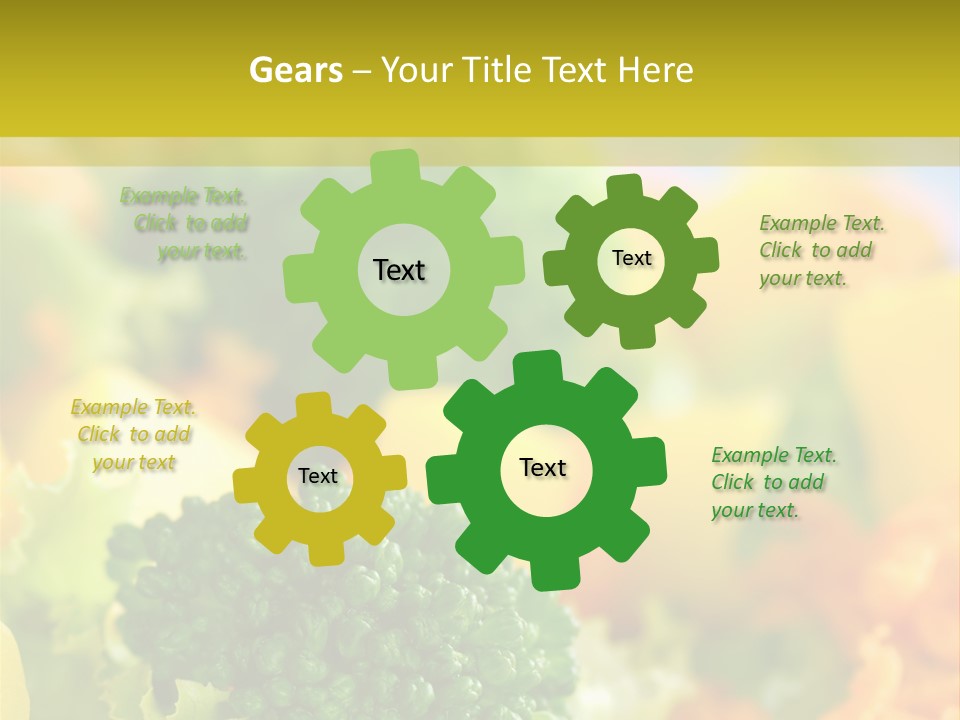 Healthy Meal Appetizer PowerPoint Template