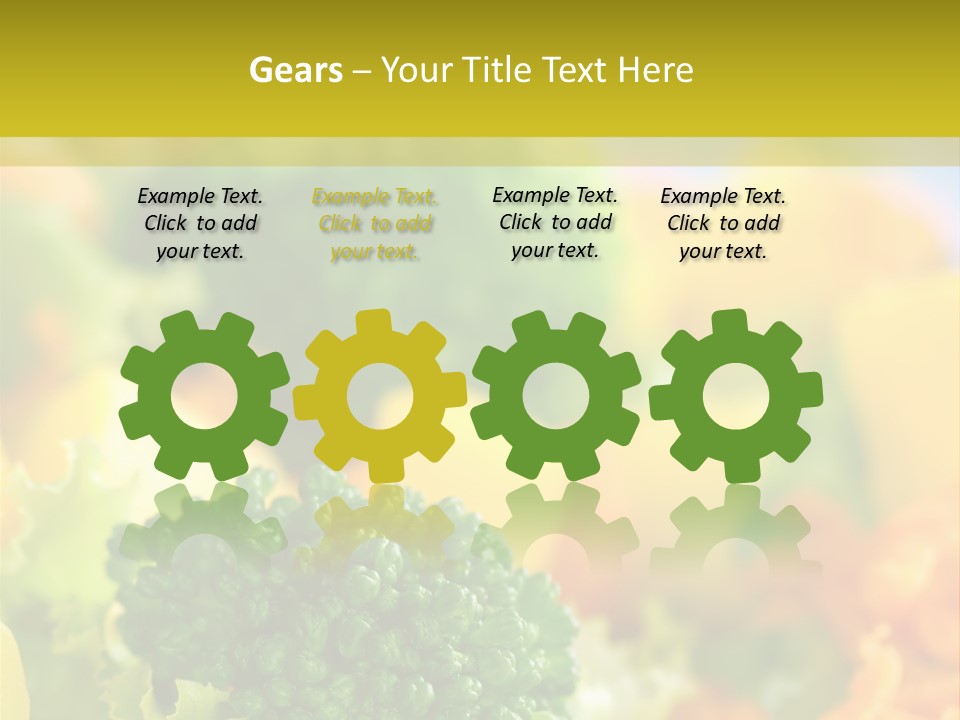 Healthy Meal Appetizer PowerPoint Template