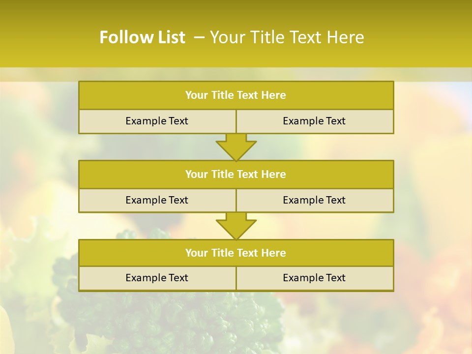 Healthy Meal Appetizer PowerPoint Template