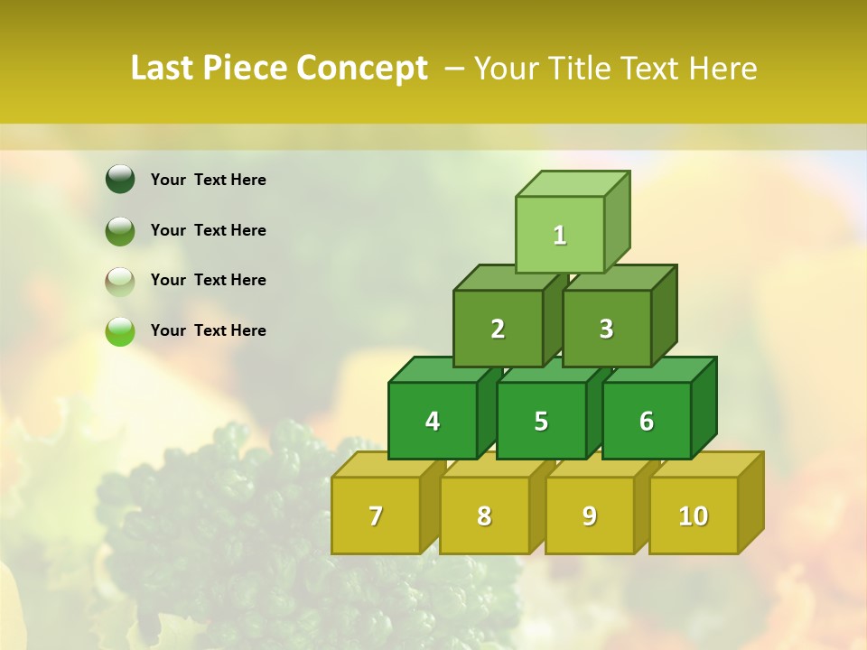 Healthy Meal Appetizer PowerPoint Template