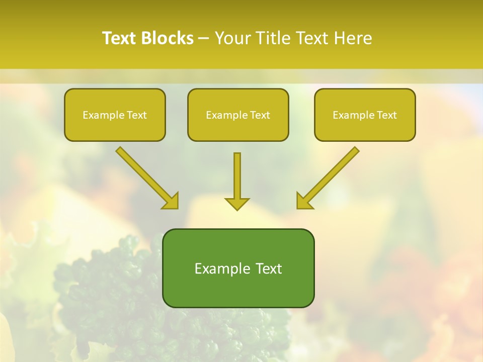 Healthy Meal Appetizer PowerPoint Template