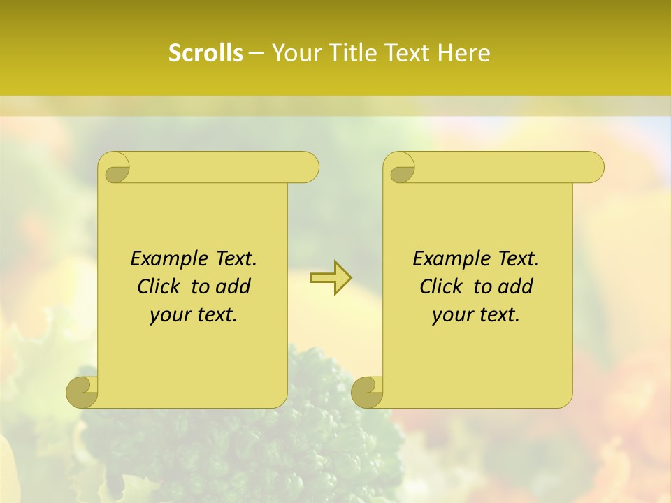Healthy Meal Appetizer PowerPoint Template