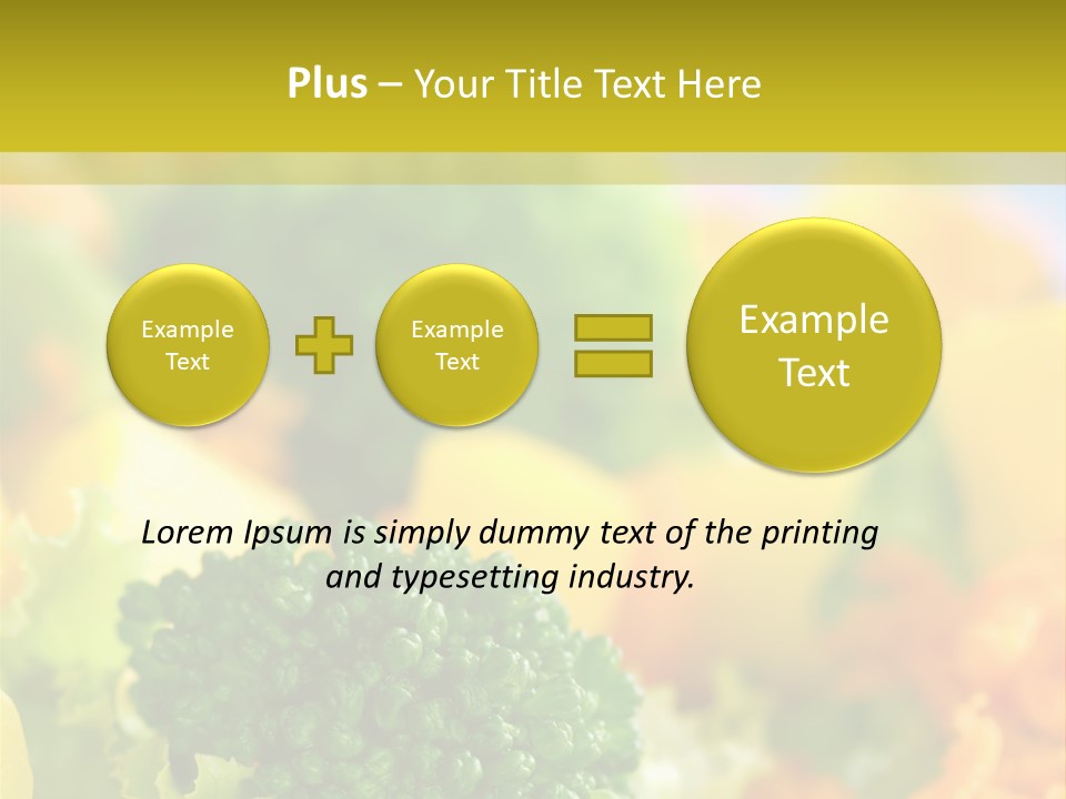 Healthy Meal Appetizer PowerPoint Template