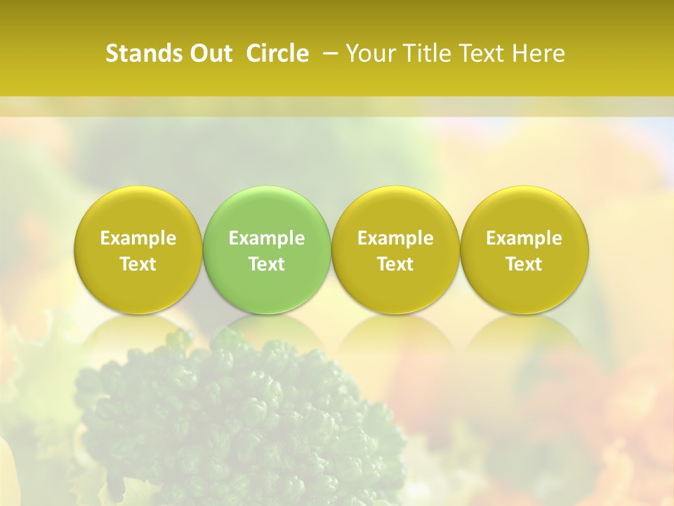 Healthy Meal Appetizer PowerPoint Template