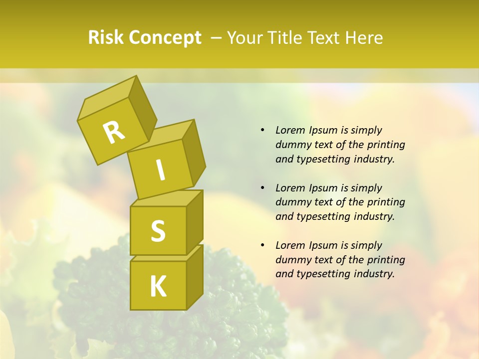 Healthy Meal Appetizer PowerPoint Template