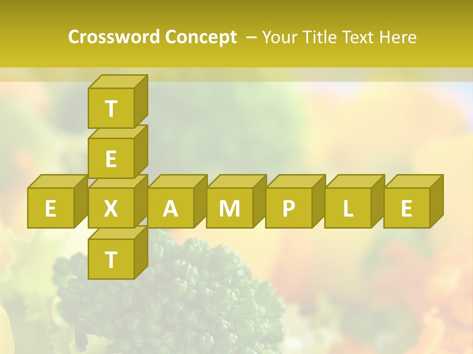 Healthy Meal Appetizer PowerPoint Template