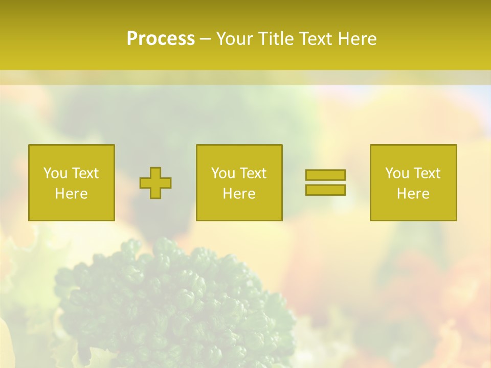 Healthy Meal Appetizer PowerPoint Template