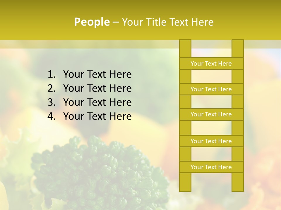 Healthy Meal Appetizer PowerPoint Template