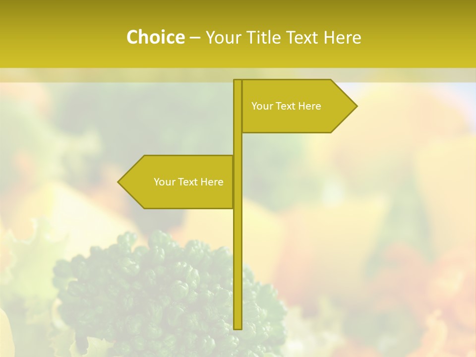 Healthy Meal Appetizer PowerPoint Template