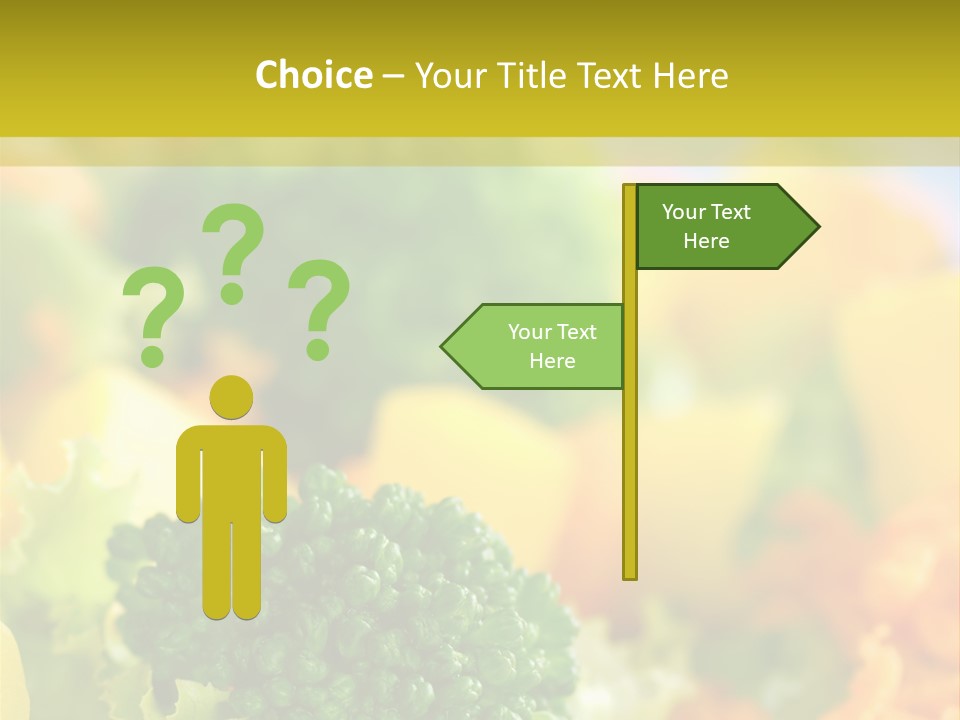 Healthy Meal Appetizer PowerPoint Template