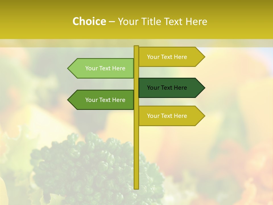 Healthy Meal Appetizer PowerPoint Template