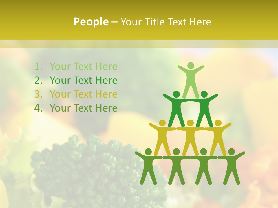 Healthy Meal Appetizer PowerPoint Template