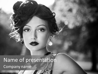 Black And White Photography PowerPoint Template