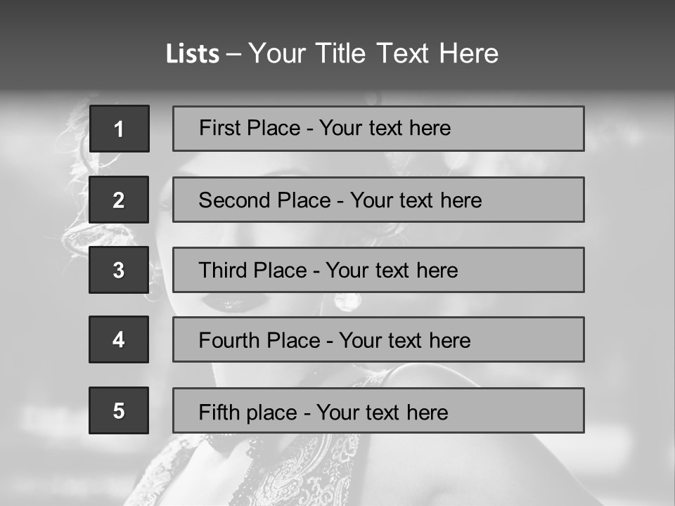 Black And White Photography PowerPoint Template
