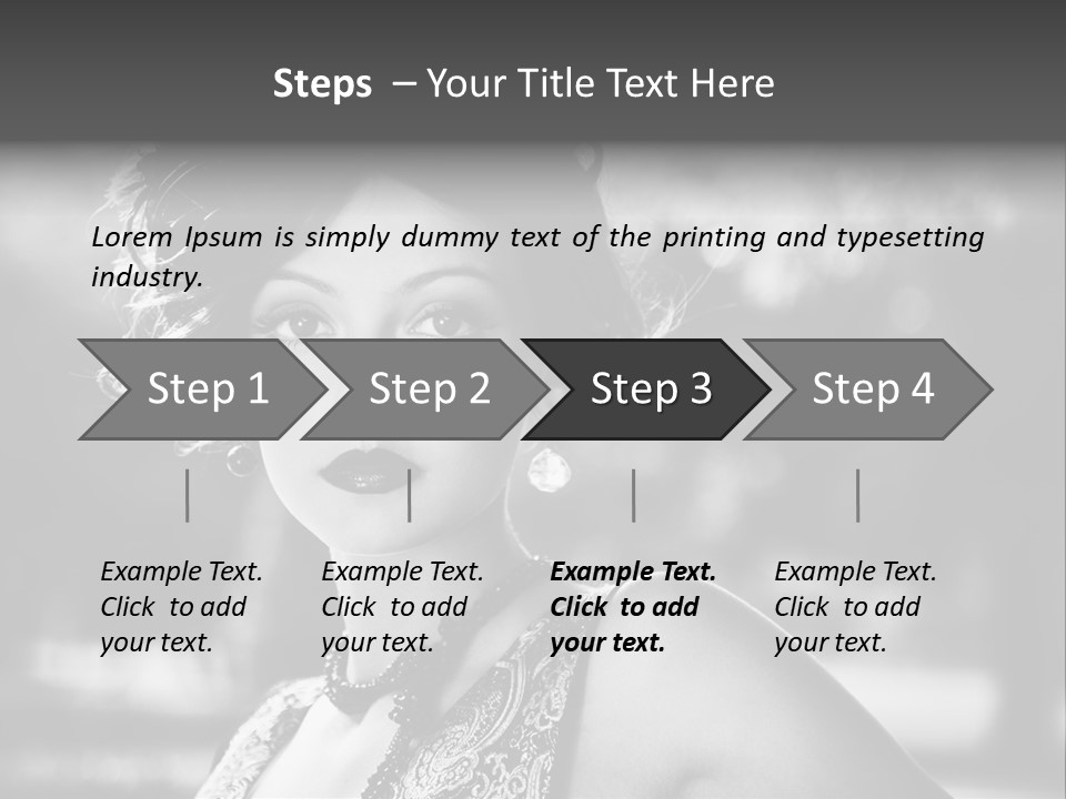 Black And White Photography PowerPoint Template