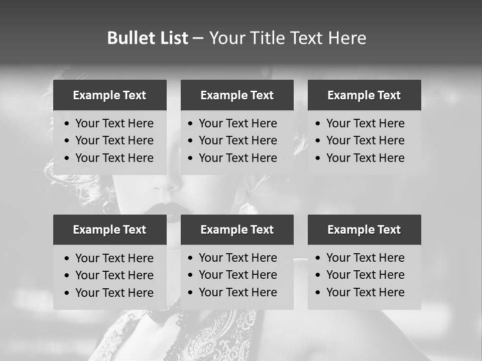 Black And White Photography PowerPoint Template