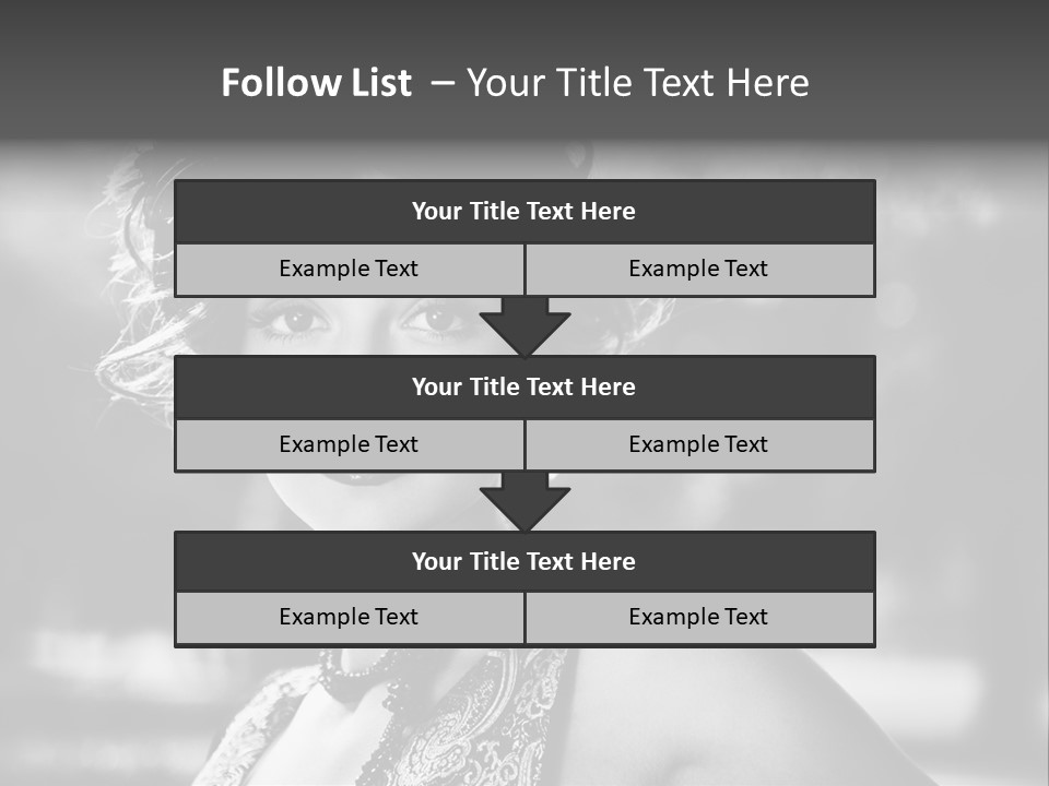 Black And White Photography PowerPoint Template