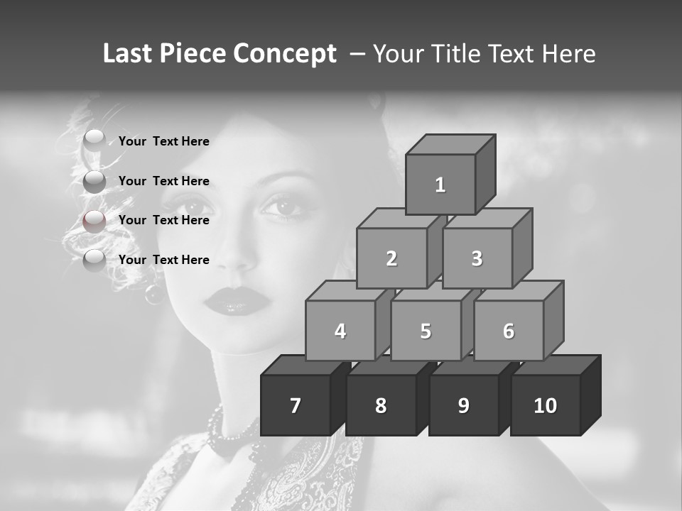Black And White Photography PowerPoint Template