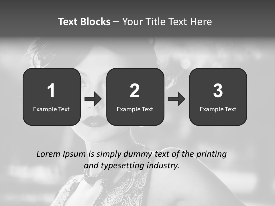 Black And White Photography PowerPoint Template