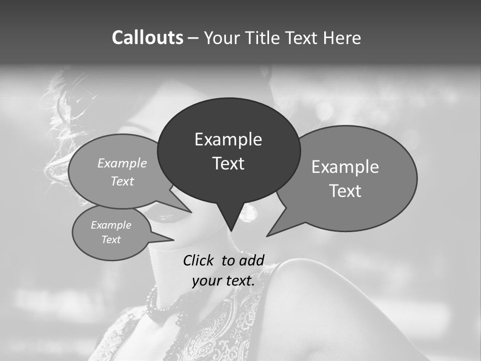 Black And White Photography PowerPoint Template