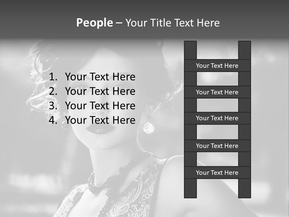 Black And White Photography PowerPoint Template