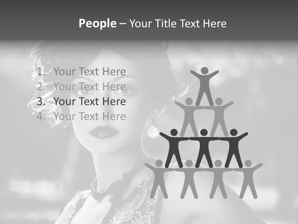 Black And White Photography PowerPoint Template