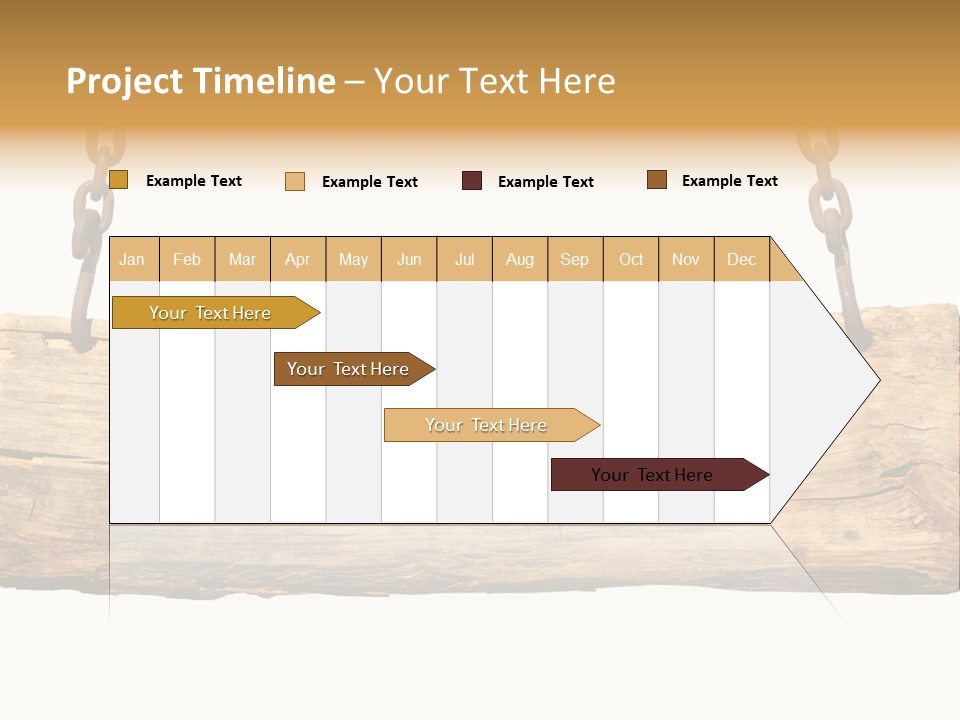 Hanging Wood Sign PowerPoint Template