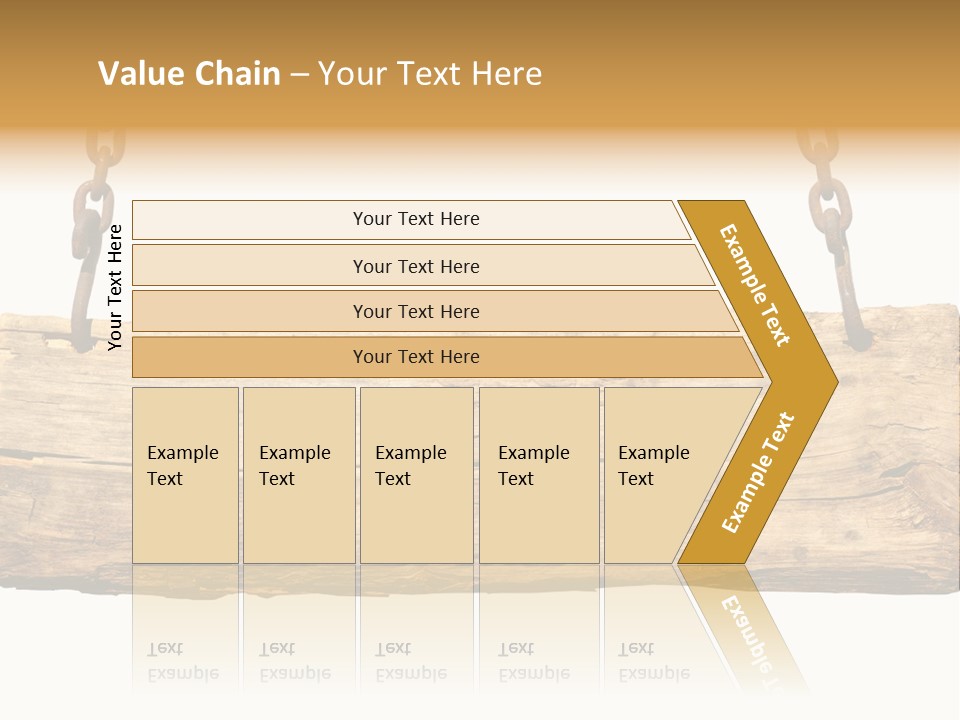 Hanging Wood Sign PowerPoint Template