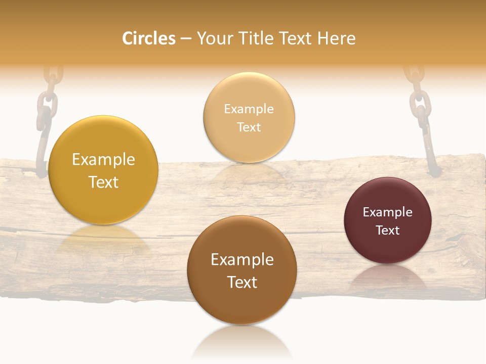 Hanging Wood Sign PowerPoint Template