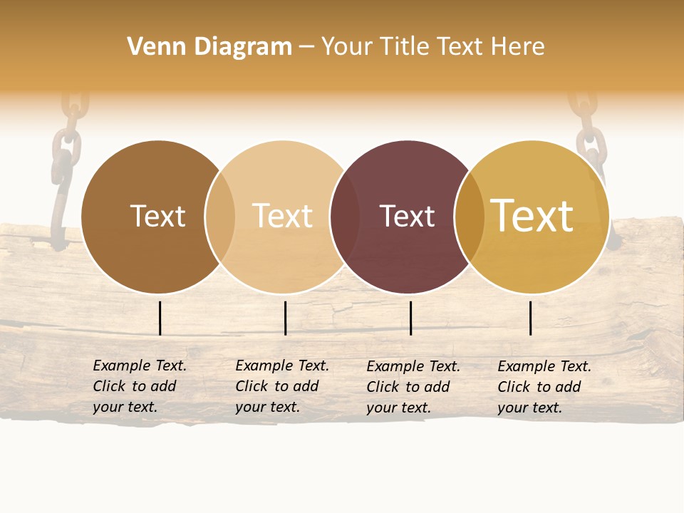 Hanging Wood Sign PowerPoint Template