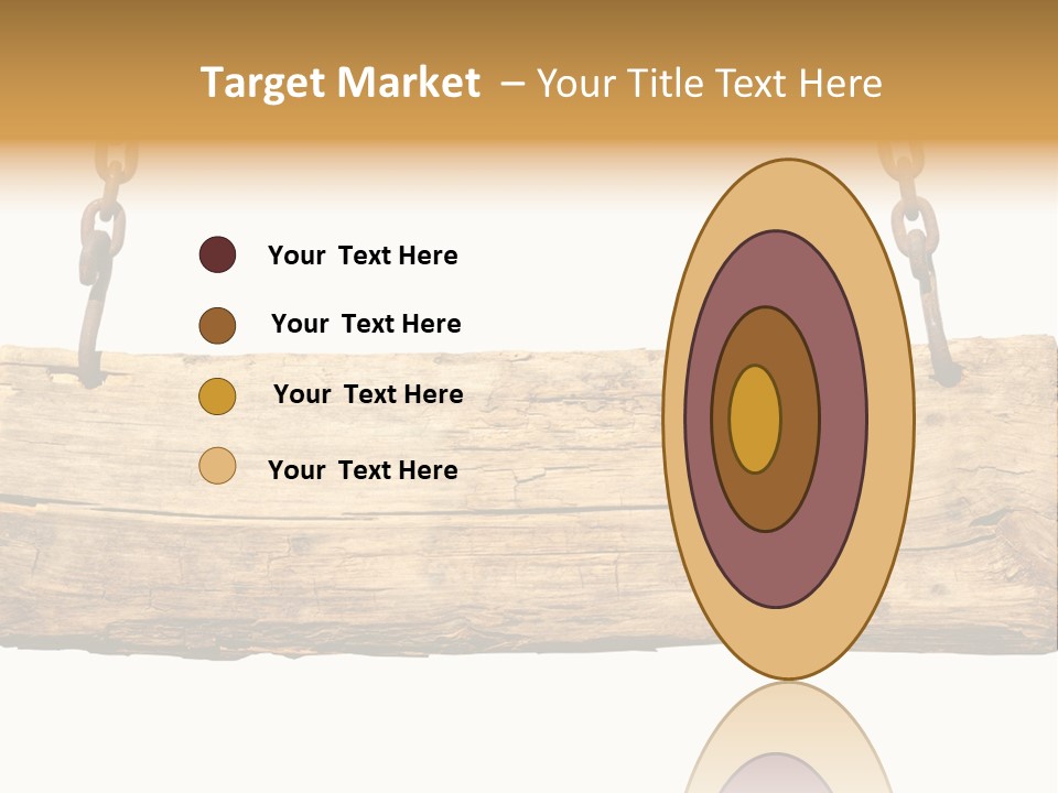 Hanging Wood Sign PowerPoint Template