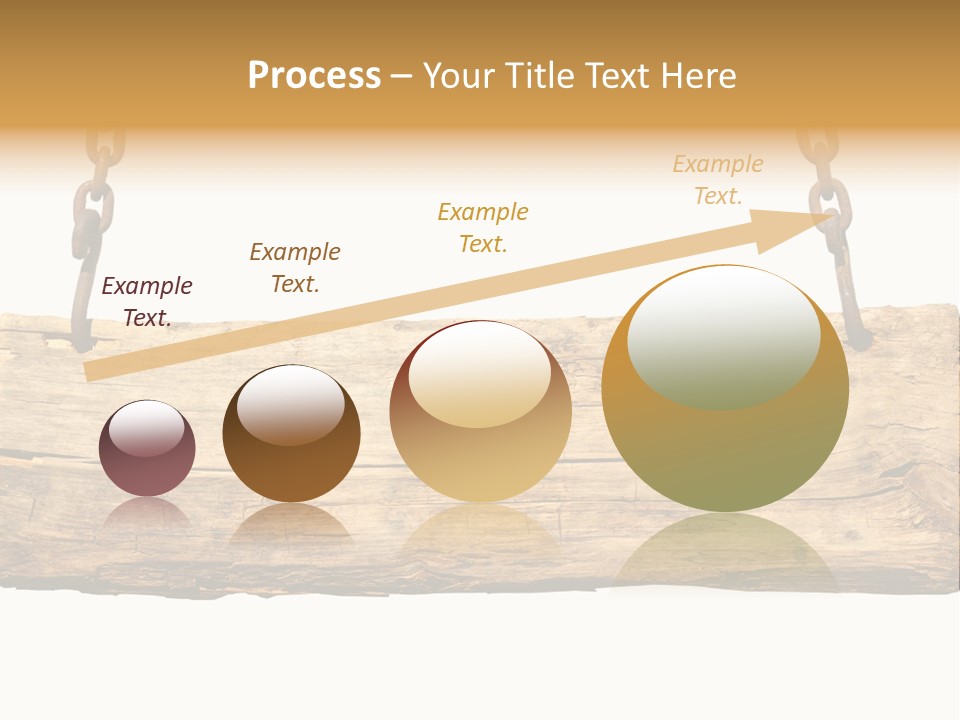 Hanging Wood Sign PowerPoint Template